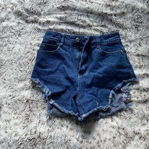 PrettyLittleThing Cutout Shorts